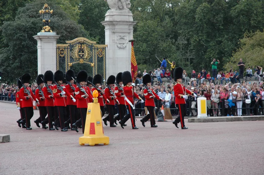 Procession to the Changing of the Guard