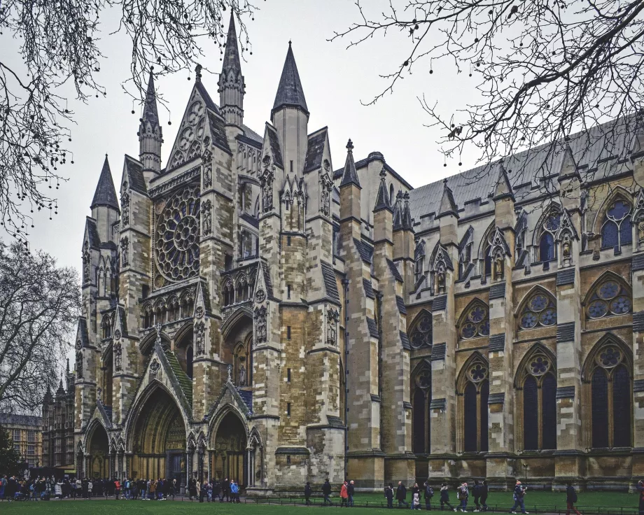 Westminster Abbey - north front