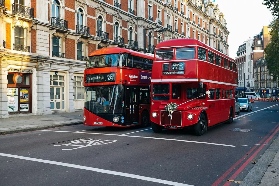 Old and new doubledecker