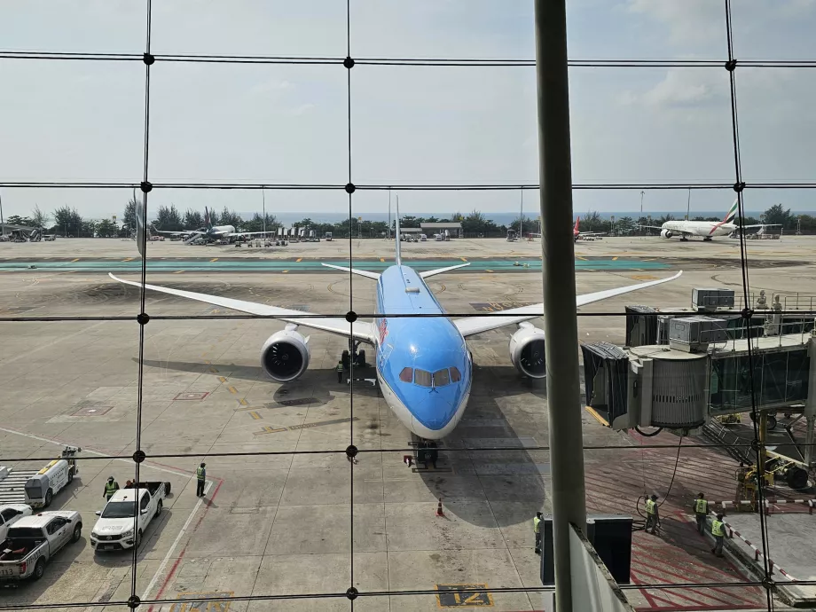 Neos at Phuket Airport, Thailand