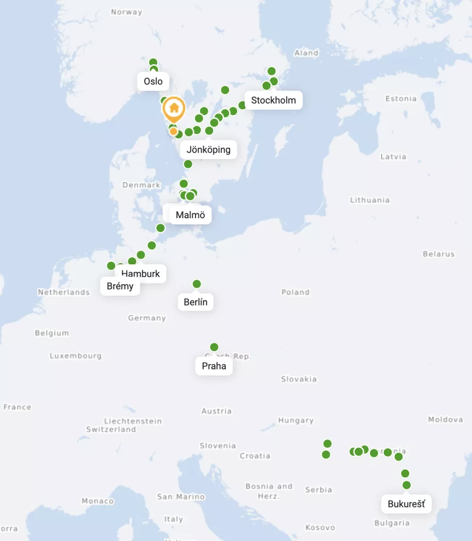 Flixbus buses to Gothenburg